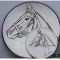 10" English Horse Head Trivet (Matte)